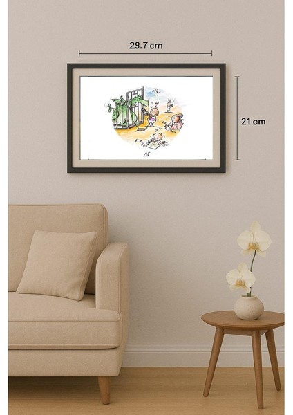 Novakov Goran 29X21CM Orijinal Karikatür Tablo fiyatları