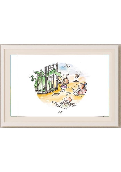 Novakov Goran 29X21CM Orijinal Karikatür Tablo fırsatları