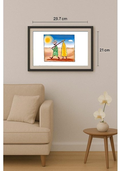 Valeri Tarasenko 29X21CM Orijinal Karikatür Tablo fiyatları