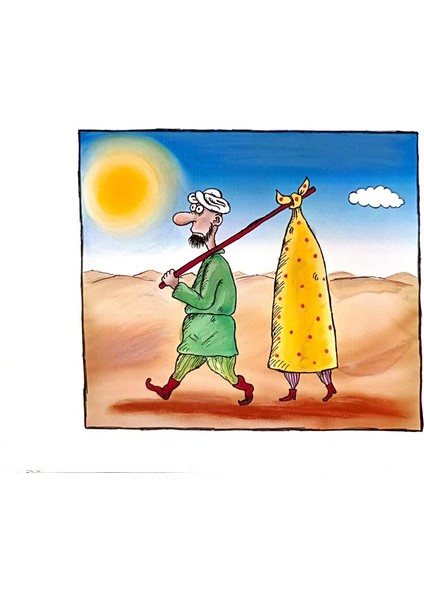 Valeri Tarasenko 29X21CM Orijinal Karikatür Tablo modelleri