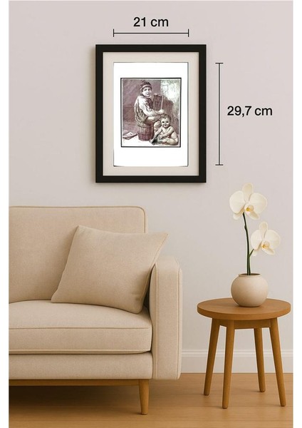 Pavel Taussig 29X21CM Orijinal Karikatür Tablo fiyatları