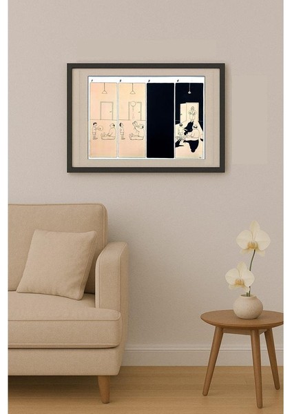 Yuri Ochakovsky 43x30cm Orijinal Karikatür Tablo fiyatları