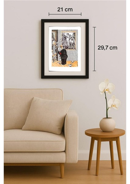 Valentin Rozantsev 29X21CM Orijinal Karikatür Tablo fiyatları