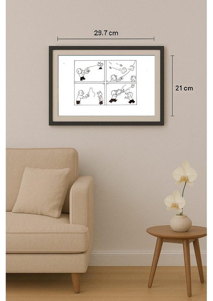 Yu Yangnan 29X21CM Orijinal Karikatür Tablo fiyatları