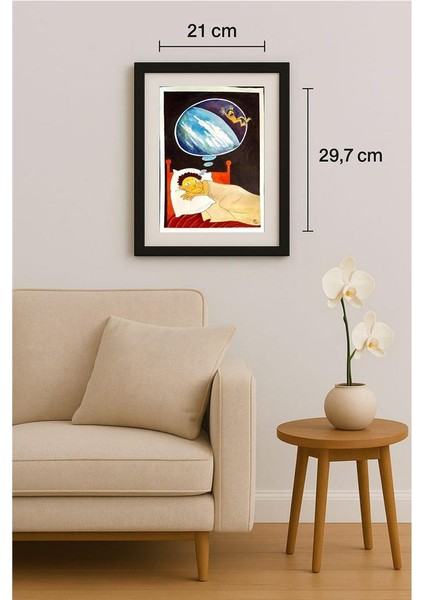 Babilig 29X21CM Orijinal Karikatür Tablo fiyatları