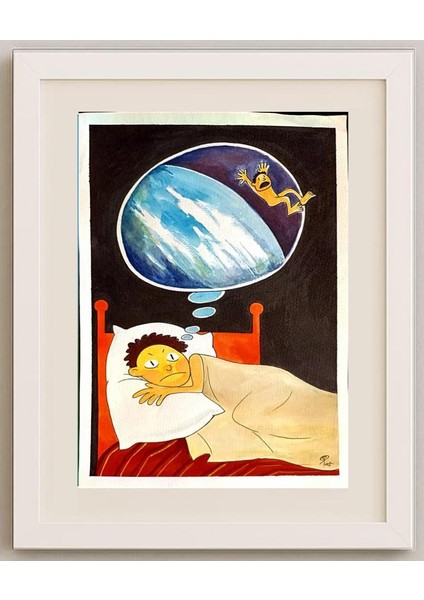 Babilig 29X21CM Orijinal Karikatür Tablo fırsatları