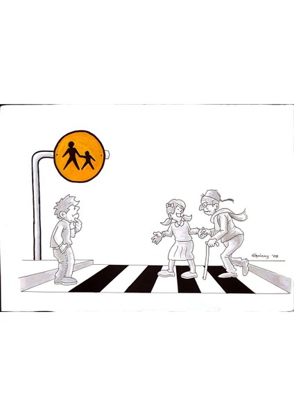 Taufan Galaxy 29X21CM Orijinal Karikatür Tablo modelleri