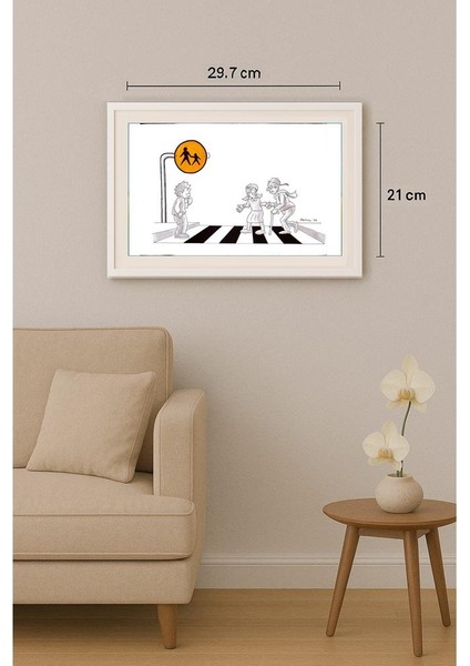 Taufan Galaxy 29X21CM Orijinal Karikatür Tablo indirimleri