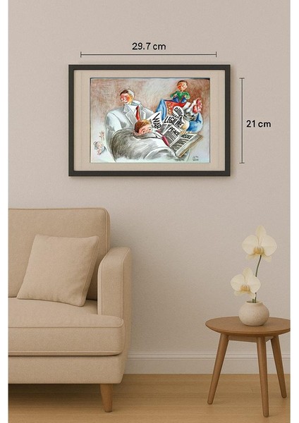 Tempesta Tastas 29X21CM Orijinal Karikatür Tablo fiyatları