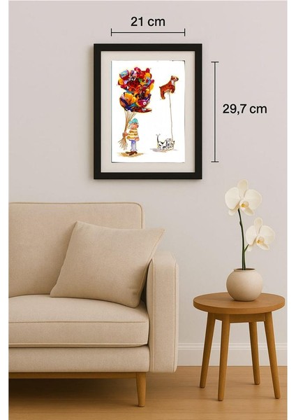 Serafim Bakoulis 29X21CM Orijinal Karikatür Tablo fiyatları