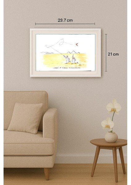 Josip Kovacevic 29X21CM Orijinal Karikatür Tablo indirimleri