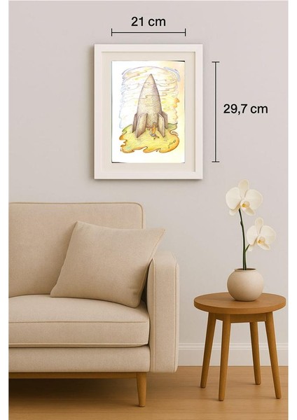 Jordan Popiliev 29X21CM Orijinal Karikatür Tablo indirimleri