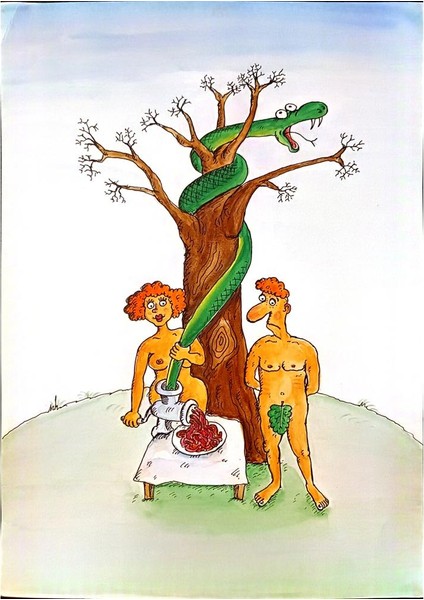 Valeri Tarasenko 29X21CM Orijinal Karikatür Tablo modelleri