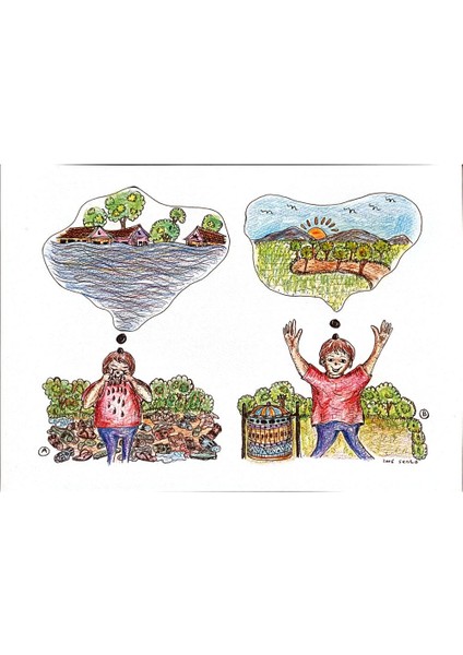 Susanto 29X21CM Orijinal Karikatür Tablo modelleri