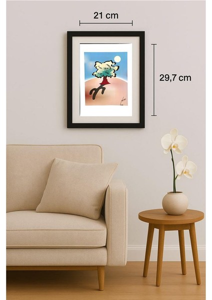 Athanassios Efthimiadis 29X21CM Orijinal Karikatür Tablo fiyatları