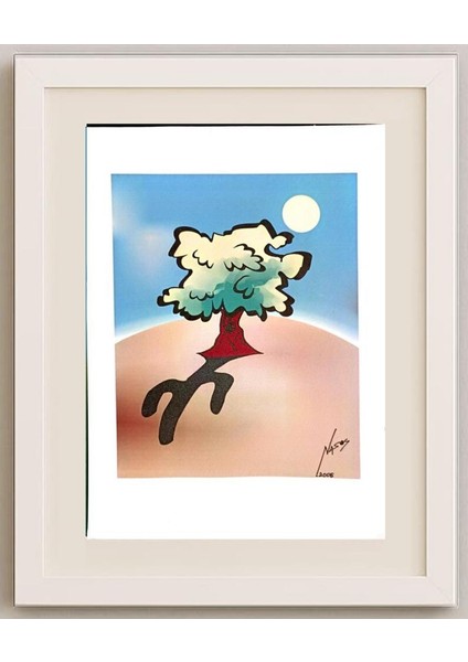 Athanassios Efthimiadis 29X21CM Orijinal Karikatür Tablo fırsatları