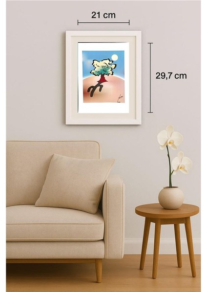 Athanassios Efthimiadis 29X21CM Orijinal Karikatür Tablo indirimleri