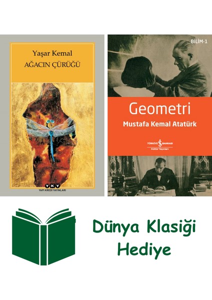 Ağacın Çürüğü + Geometri + Dünya Klasiği Hediye
