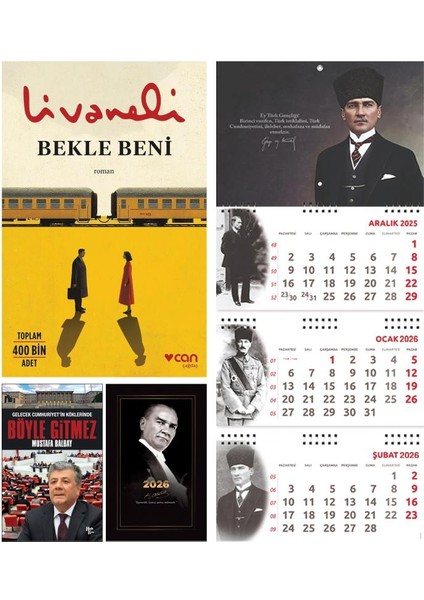 Bekle Beni ve Böyle Gitmez - Gazi Paşa Ajanda - Gazi Duvar Takvimi