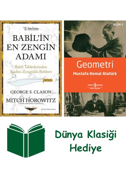 Babil'in En Zengin Adamı + Geometri + Dünya Klasiği Hediye