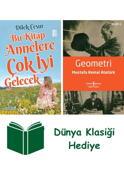 Bu Kitap Annelere Çok Iyi Gelecek + Geometri + Dünya Klasiği Hediye