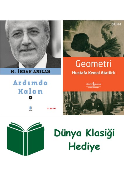 Ardımda Kalan - 2 + Geometri + Dünya Klasiği Hediye