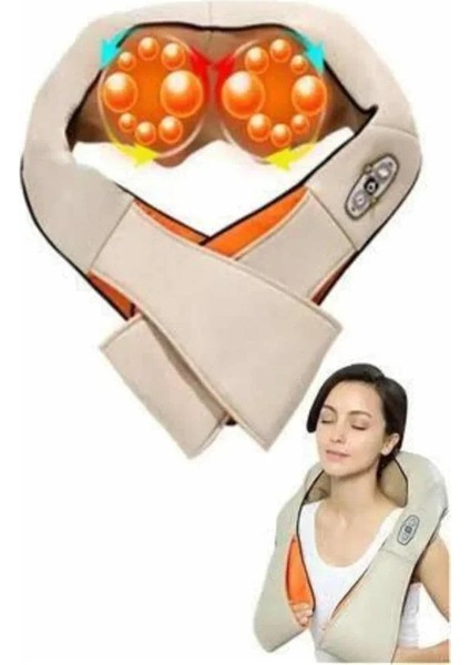 Ovmalı, Boyun Sırt Insan Eli Hissi Veren Şarjlı Masaj Aleti Masaj Cihazı modelleri