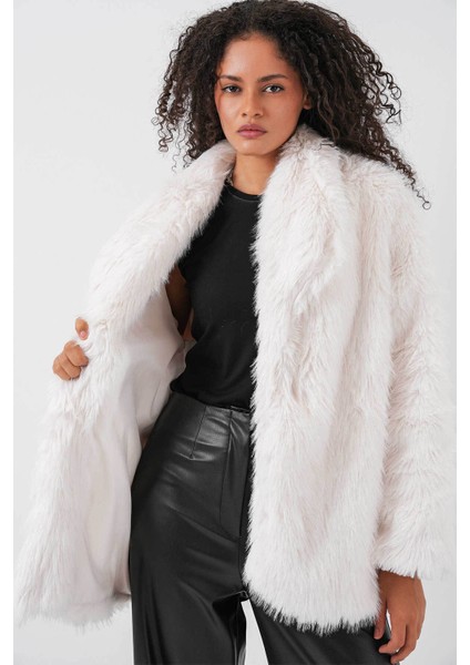 Ekru Kadın Kaban 9156 fırsatları