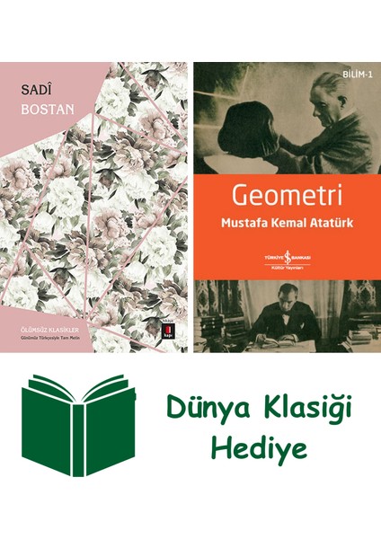 Bostan + Geometri + Dünya Klasiği Hediye