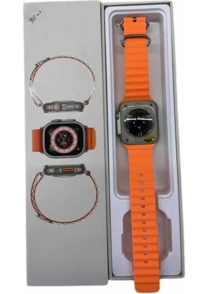 Yeni Nesil Akıllı Saat Android ve Ios Uyumlu 49 mm Nfc Özelliği Gps Takibi indirimleri