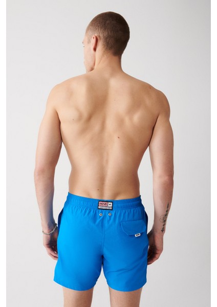 Erkek Saks Düz Deniz Şortu A31Y3800