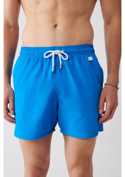 Erkek Saks Düz Deniz Şortu A31Y3800