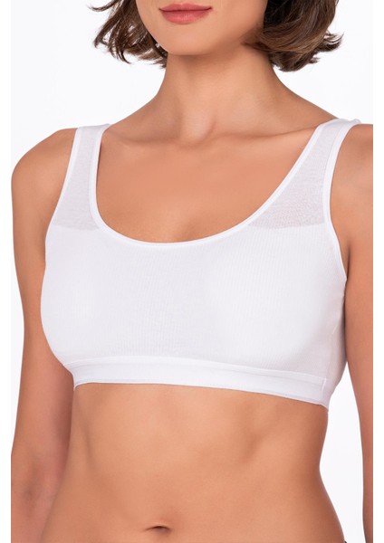 Kadın Kaşkorse Sporcu Sütyen | Beyaz 5017 fırsatları