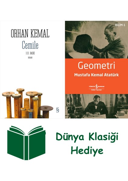 Cemile + Geometri + Dünya Klasiği Hediye