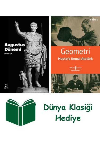 Augustus Dönemi + Geometri + Dünya Klasiği Hediye
