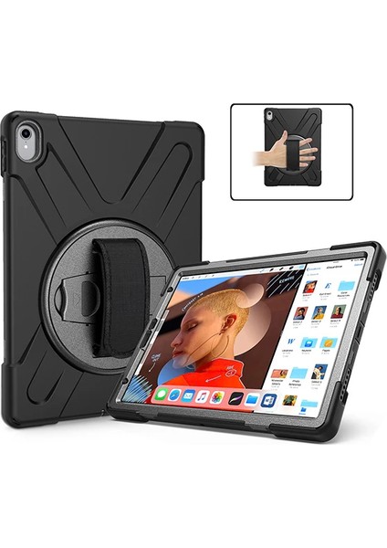 Ipad Pro 11 Inch (2021-2020-2018)3 Katmanlı Standlı Zırh KILIF-(5775) - ?10?14E9-6G9910 modelleri