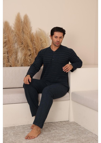 Erkek Selanik Önü Patlı Takım | Petrol Mavisi 627 fiyatları