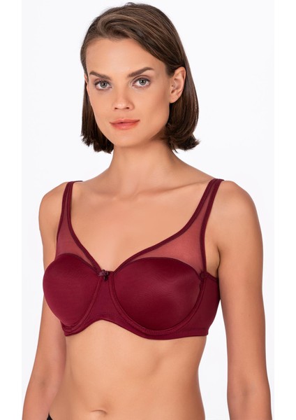 Kadın Toparlayıcı Sütyen | Bordo 704