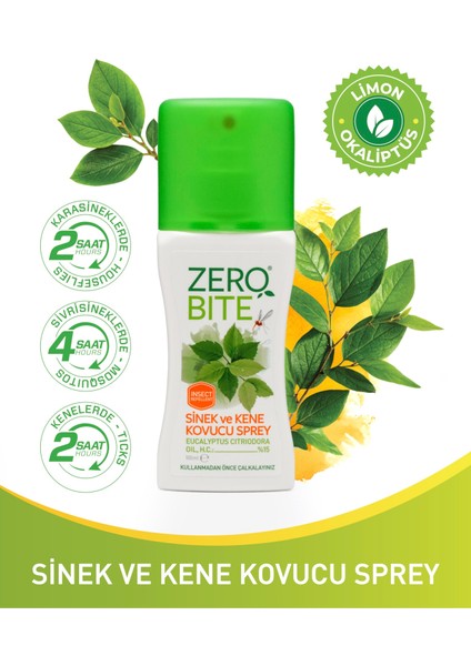 Sinek ve Kene Kovucu Sprey 100ML – Doğadan Gelen Koruma