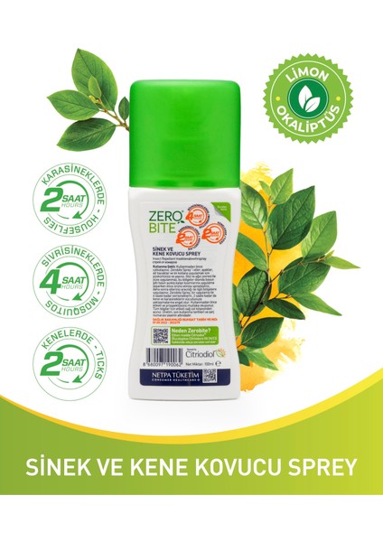 Sinek ve Kene Kovucu Sprey 100ML – Doğadan Gelen Koruma fiyatları