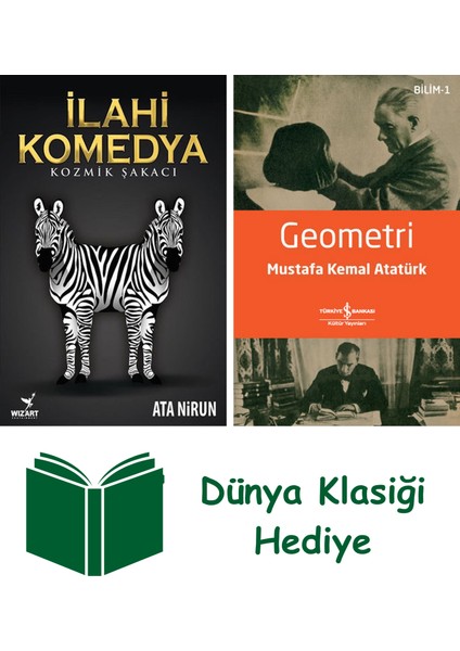 Ilahi Komedya - Kozmik Şakacı + Geometri + Dünya Klasiği Hediye