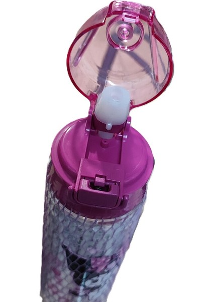 Kuromi Figürlü Plastik Şeffaf Matara Suluk 500ML AD32997 fiyatları