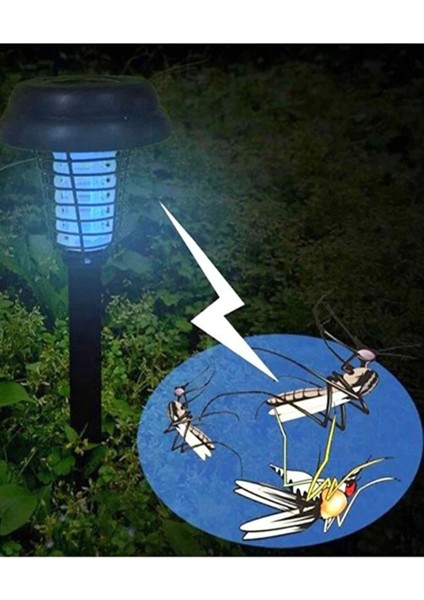 2 Adet Solar Güneş Enerjili Sivrisinek Kovucu Lamba Bahçe Balkon Işığı LED Aydınlatma Lamba modelleri