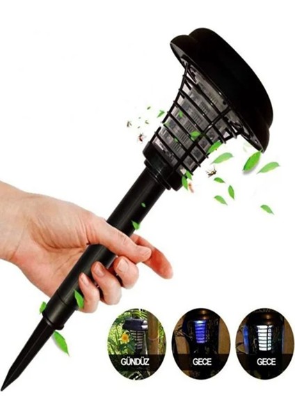 2 Adet Solar Güneş Enerjili Sivrisinek Kovucu Lamba Bahçe Balkon Işığı LED Aydınlatma Lamba indirimleri