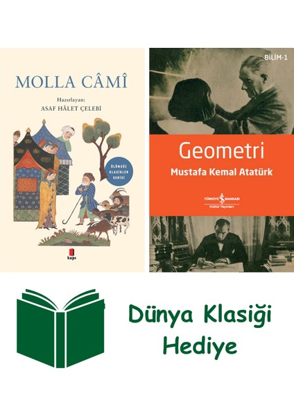 Molla Câmî + Geometri + Dünya Klasiği Hediye