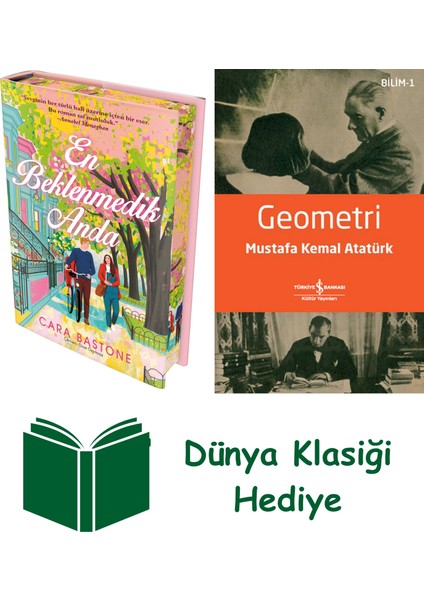 En Beklenmedik Anda + Geometri + Dünya Klasiği Hediye