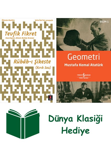 Rübâb-I Şikeste + Geometri + Dünya Klasiği Hediye