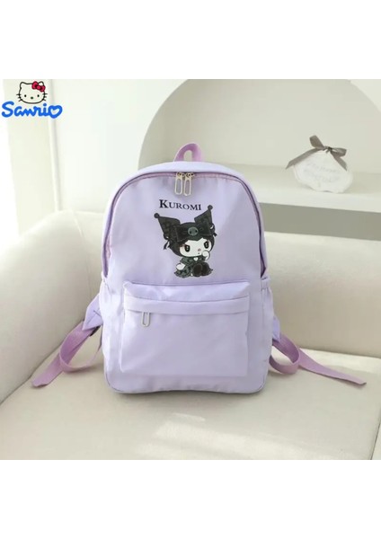Çocuk Sırt Çantası Kuromi Figürlü 089