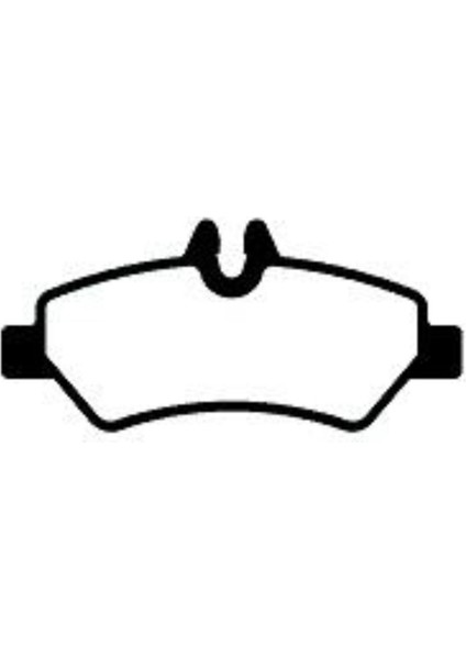 60085A Arka Fren Balata Sprinter 06 09 Crafter 06 16 Tek Teker 3,5t 2E0698451