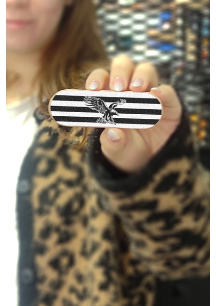 Fan Fingerboard – Siyah Beyaz Taraftar Parmak Kaykay 9x3 cm fiyatları